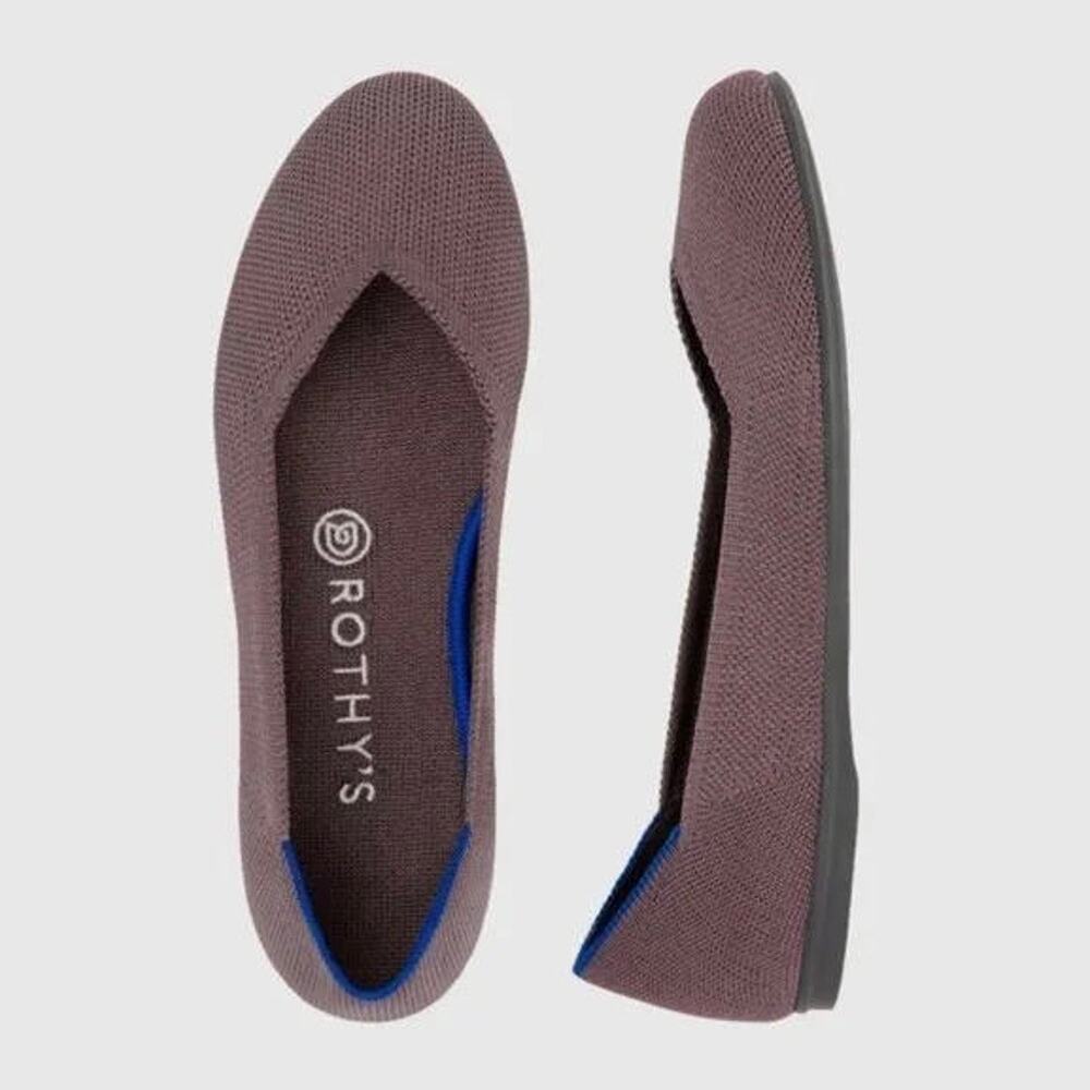 Rothy's The Flat Mink Mauve Women’s Size 5